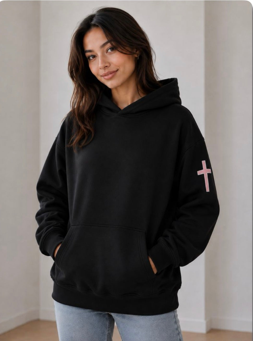 Out of Pure Heart Hoodie - Black
